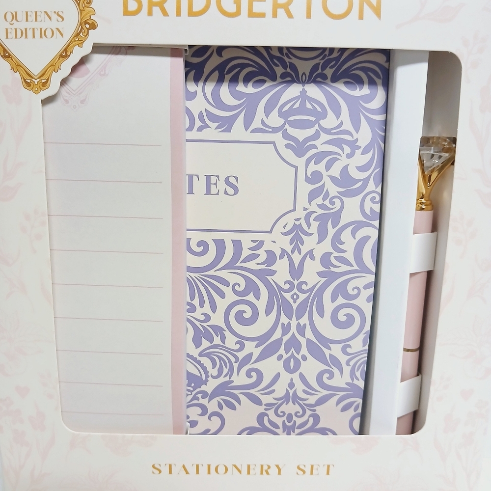 Bridgerton Stationery Set Queen's Edition - Picture 2 of 5
